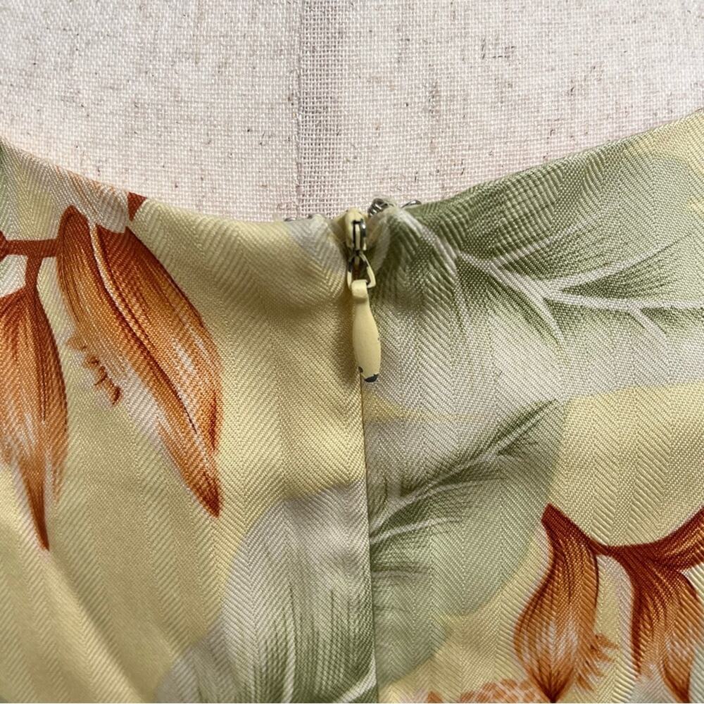 Tommy Bahama Floral Silk Tank Top Summer Hawaiian Women’s Size XS Vintage 90s - Picture 6 of 8